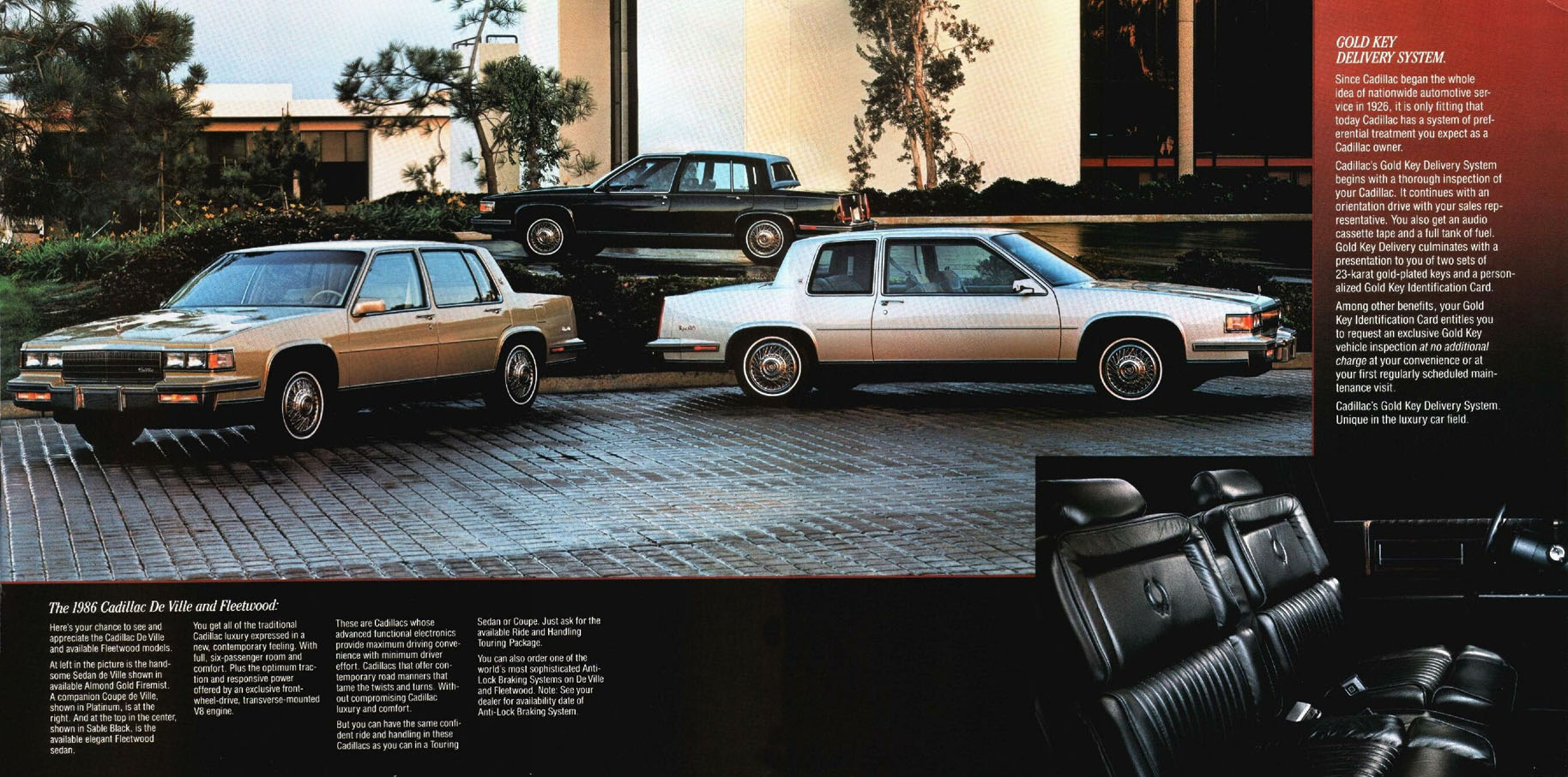 1986 Cadillac Brochure Page 1
